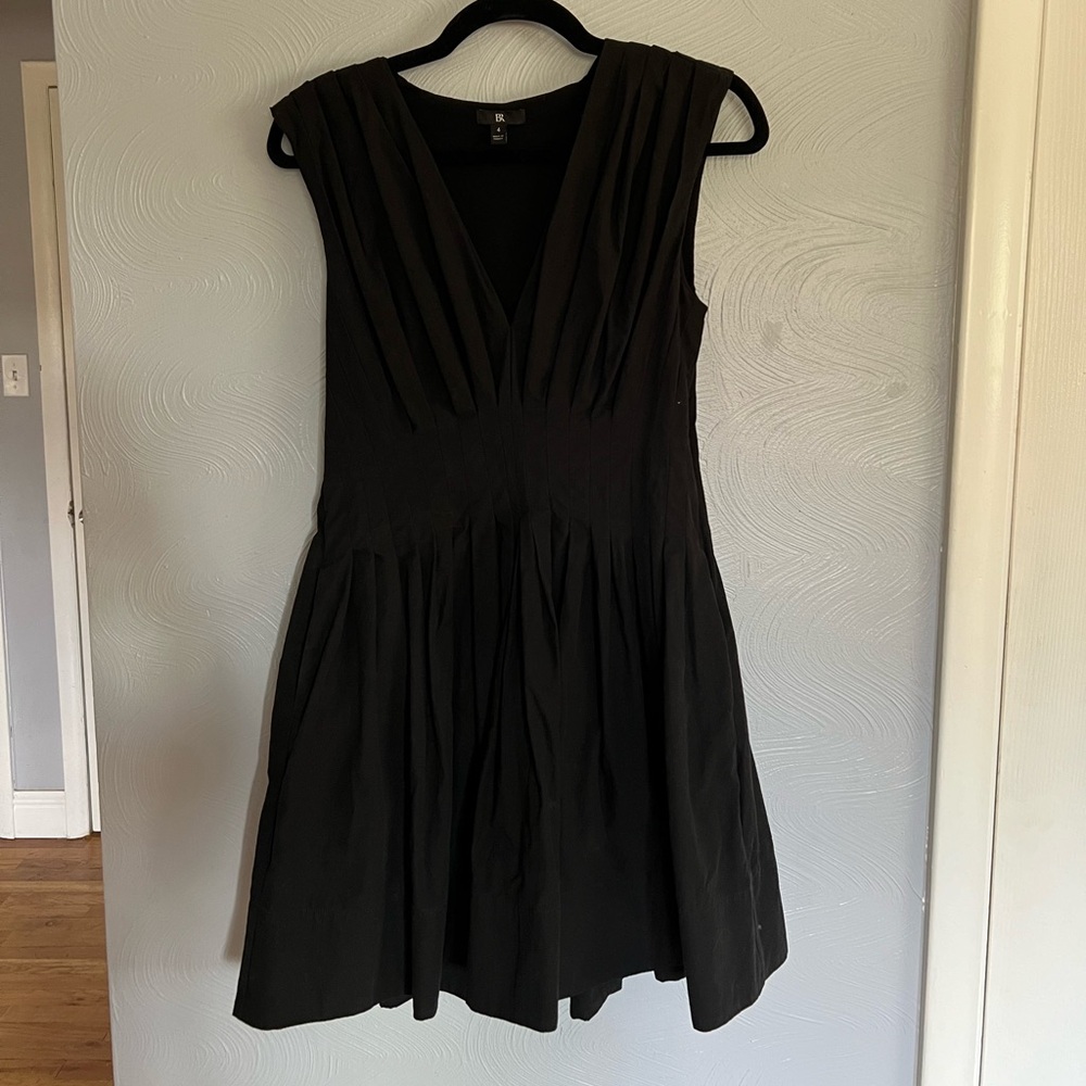 Black CiCi Poplin Mini Dress